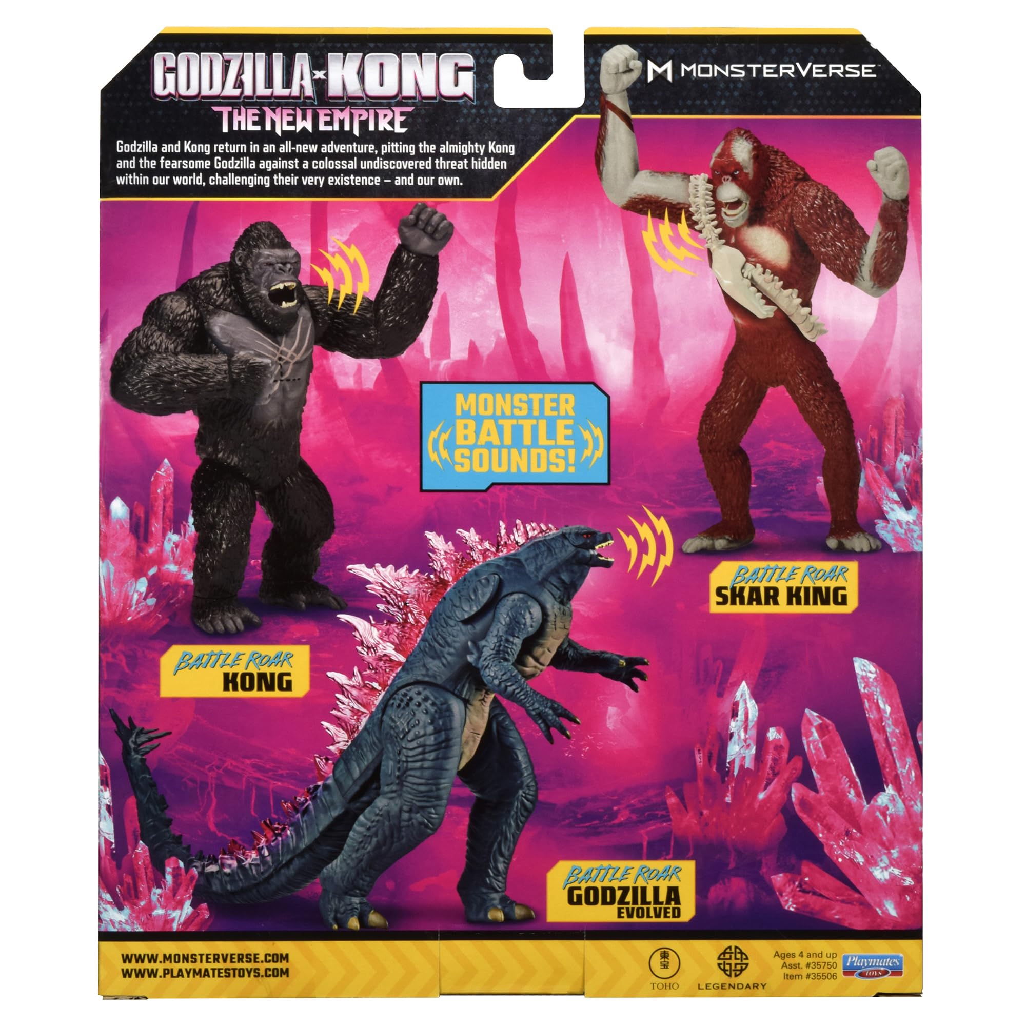 Foto 6 | Figura De Acción Godzilla X Kong Playmates Toys  7 - Venta Internacional.