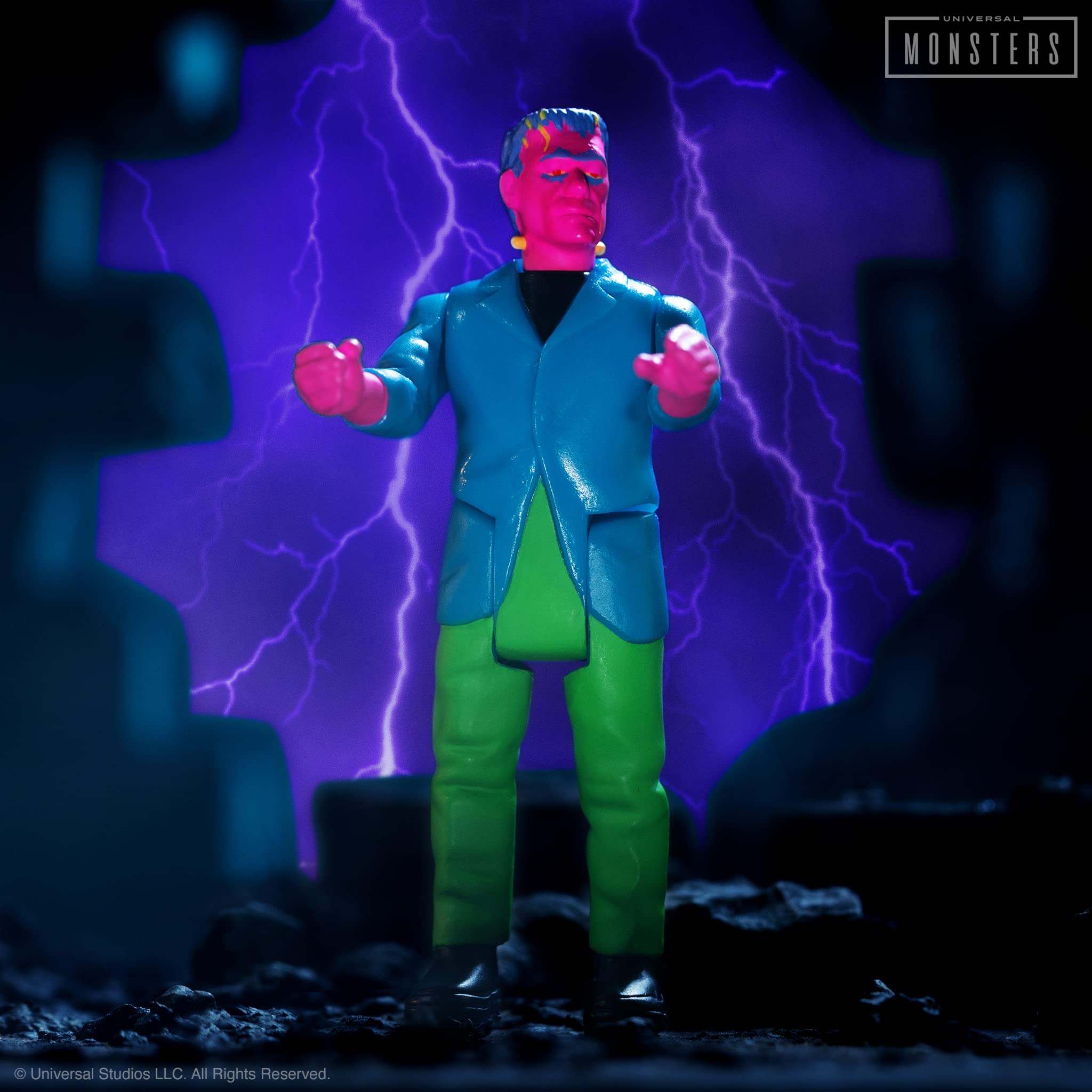 Foto 4 | Figura de Acción Super7 Universal Monsters Frankenstein 9,5 cm - Venta Internacional