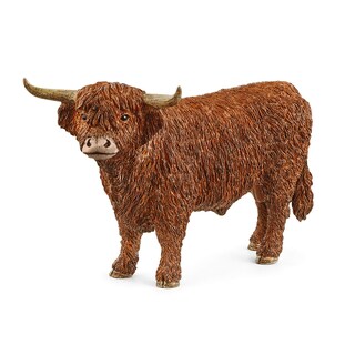 Foto 1 | Figura de Animal Schleich Farm World Highland Bull Cow Kids 3+ - Venta Internacional