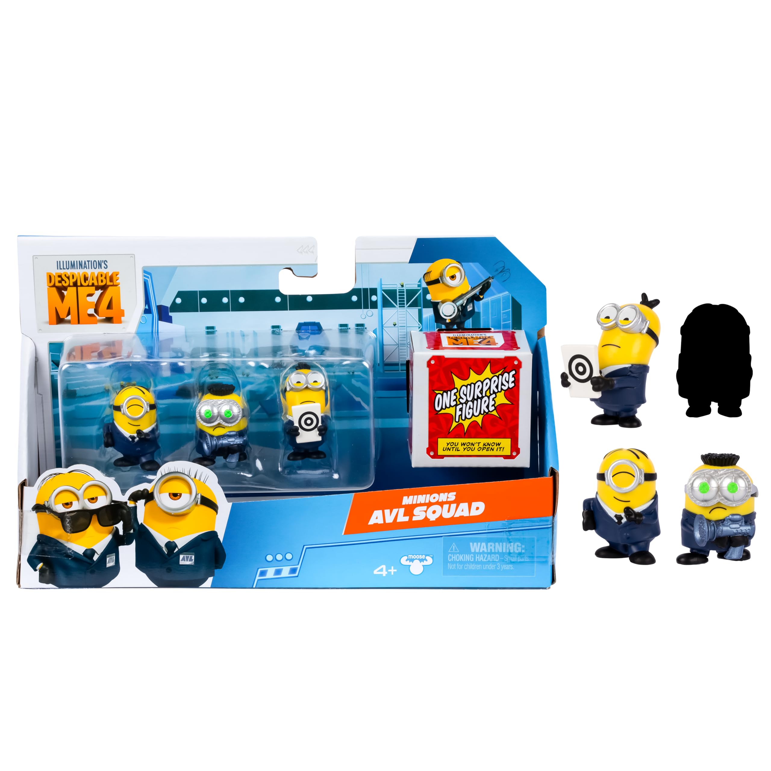 Foto 2 pulgar | Pack de Figuras Minions Despicable Me 4 con 4 Figuras - Venta Internacional