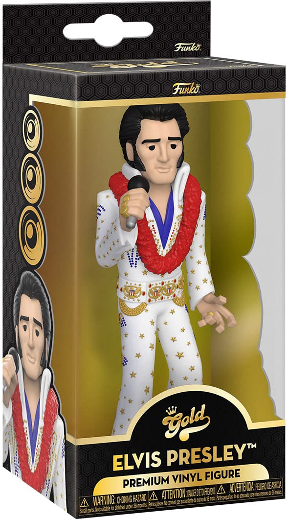 Figura Funko Gold Elvis Presley - Venta Internacional