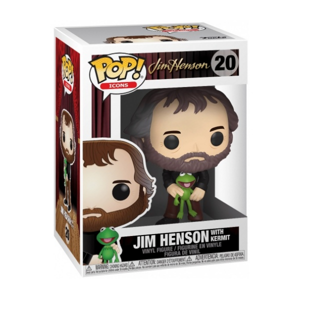 Foto 1 | Funko Pop Jim Henson With Kermit 20 The Muppets