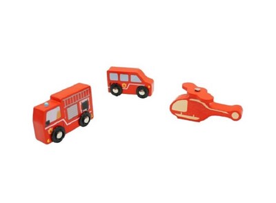 Foto 3 | Juguete de Madera para Estación de Bomberos Spark Create Imagine de 37 cm de Altura
