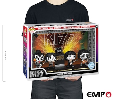 Foto 2 | Set de Figuras Funko Kiss Pop! Moments Dlx Vinyl Alive Ii 1978 - Venta Internacional