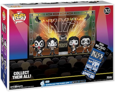 Foto 4 | Set de Figuras Funko Kiss Pop! Moments Dlx Vinyl Alive Ii 1978 - Venta Internacional