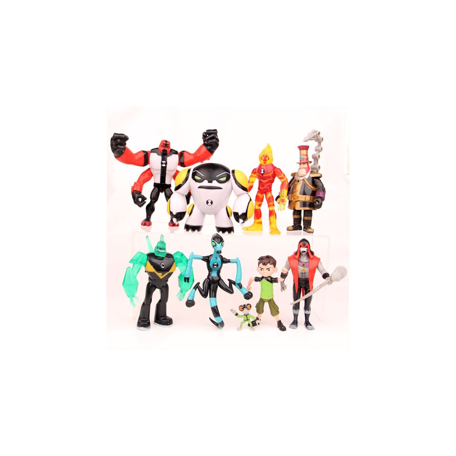Foto 1 | Set de 9 Figuras de Acción de la Familia Earth de Ben 10 de Toy Collection - Venta Internacional