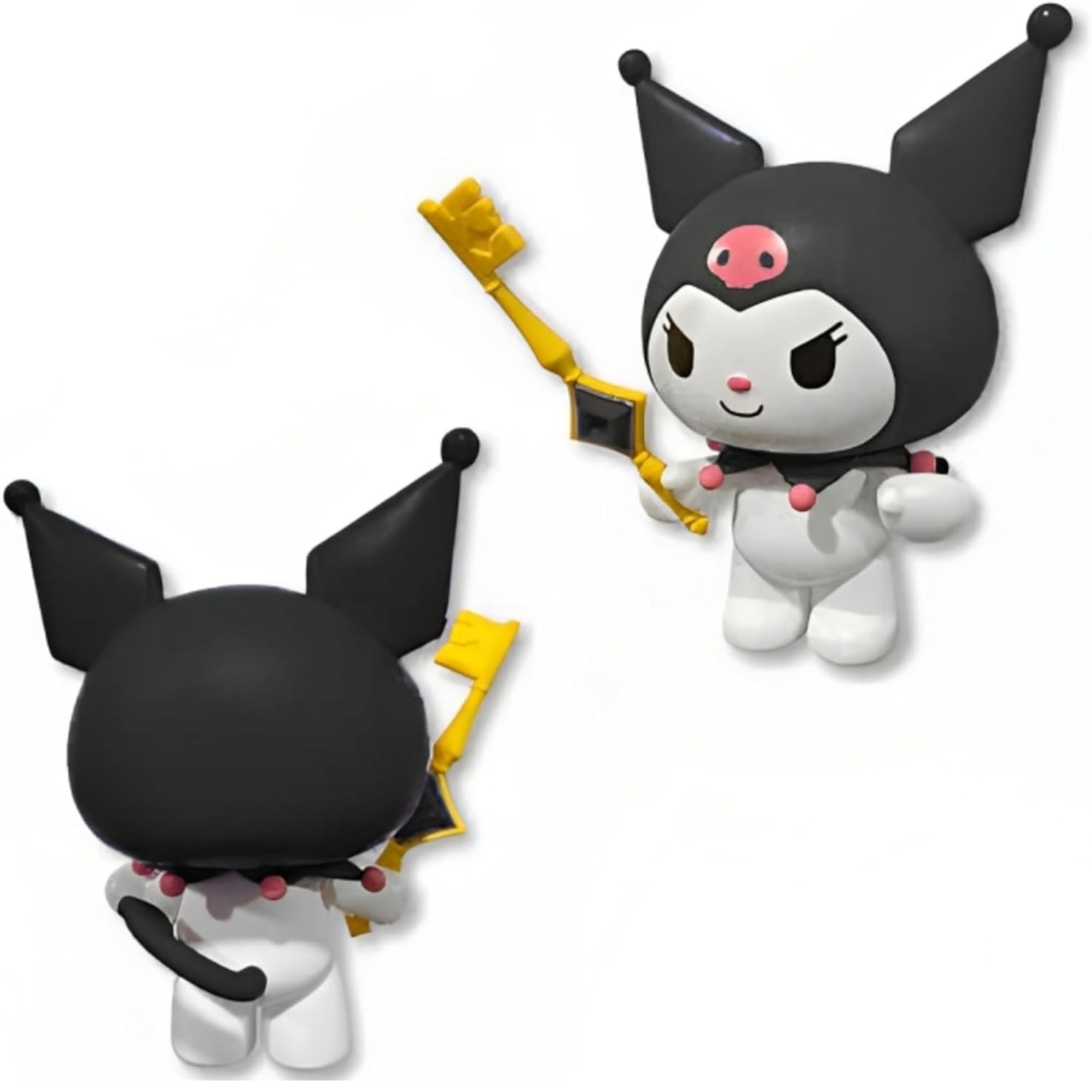 Foto 6 pulgar | Figura Kuromi Sanrio Anime Hello Kitty 22cm Grande Kawaii