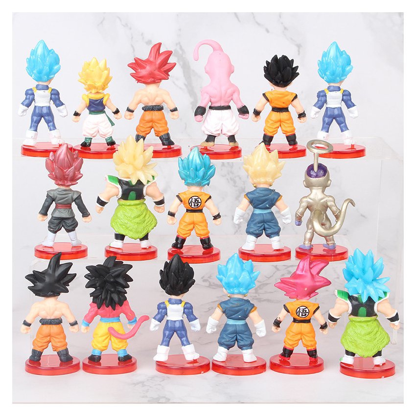 Foto 3 pulgar | Juguete Dragon Ball Super Saiyan 16 Corazones - Venta Internacional