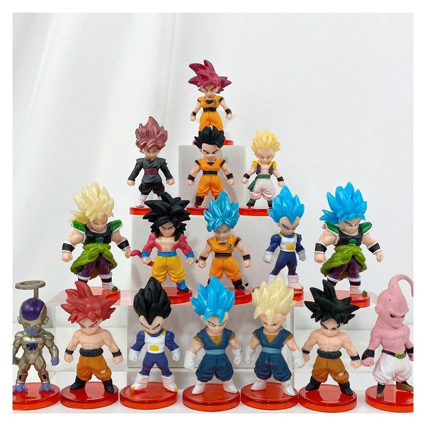 Foto 4 pulgar | Juguete Dragon Ball Super Saiyan 16 Corazones - Venta Internacional