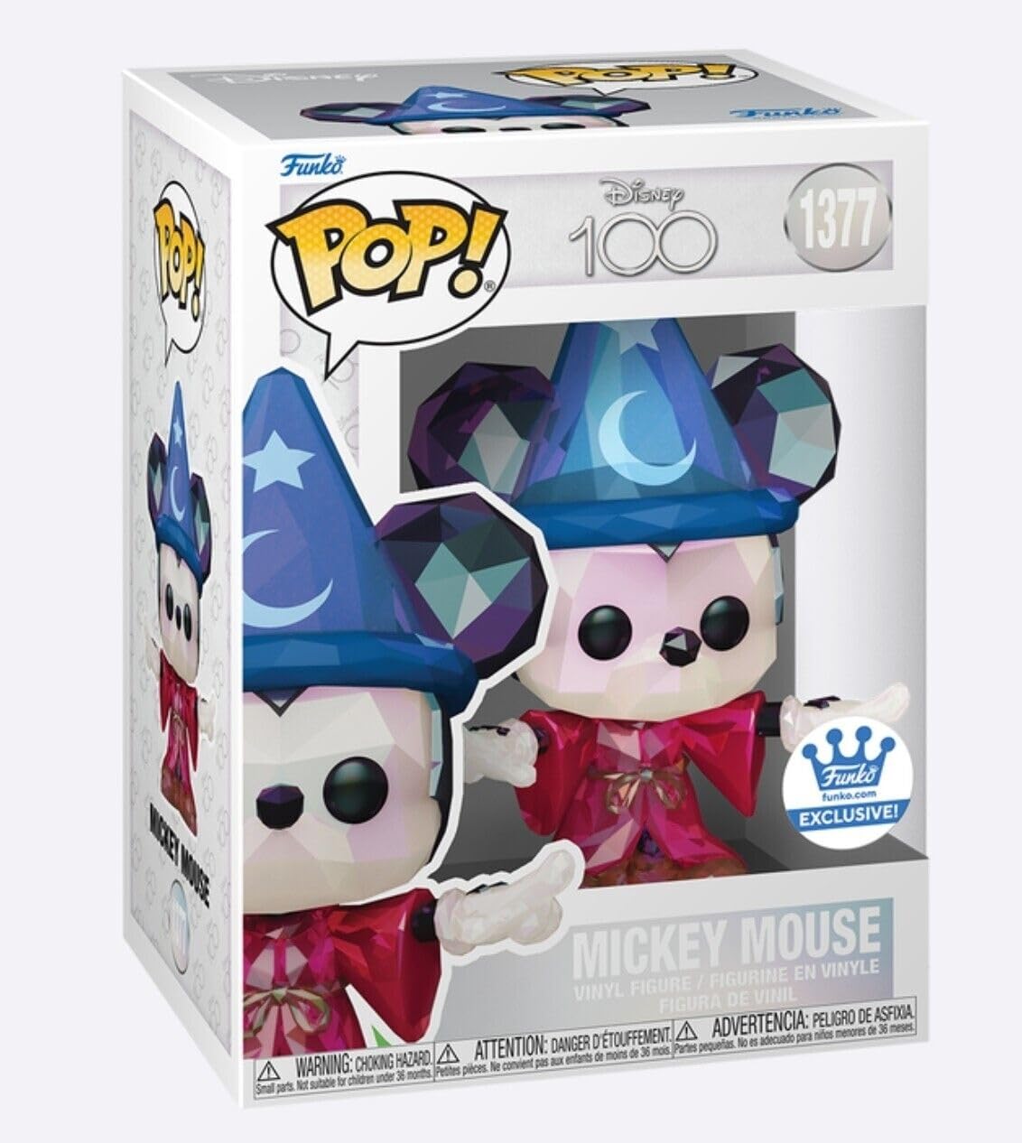 Foto 2 pulgar | Figura de Colección Funko Pop! Disney Fantasia Mickey Mouse - Venta Internacional