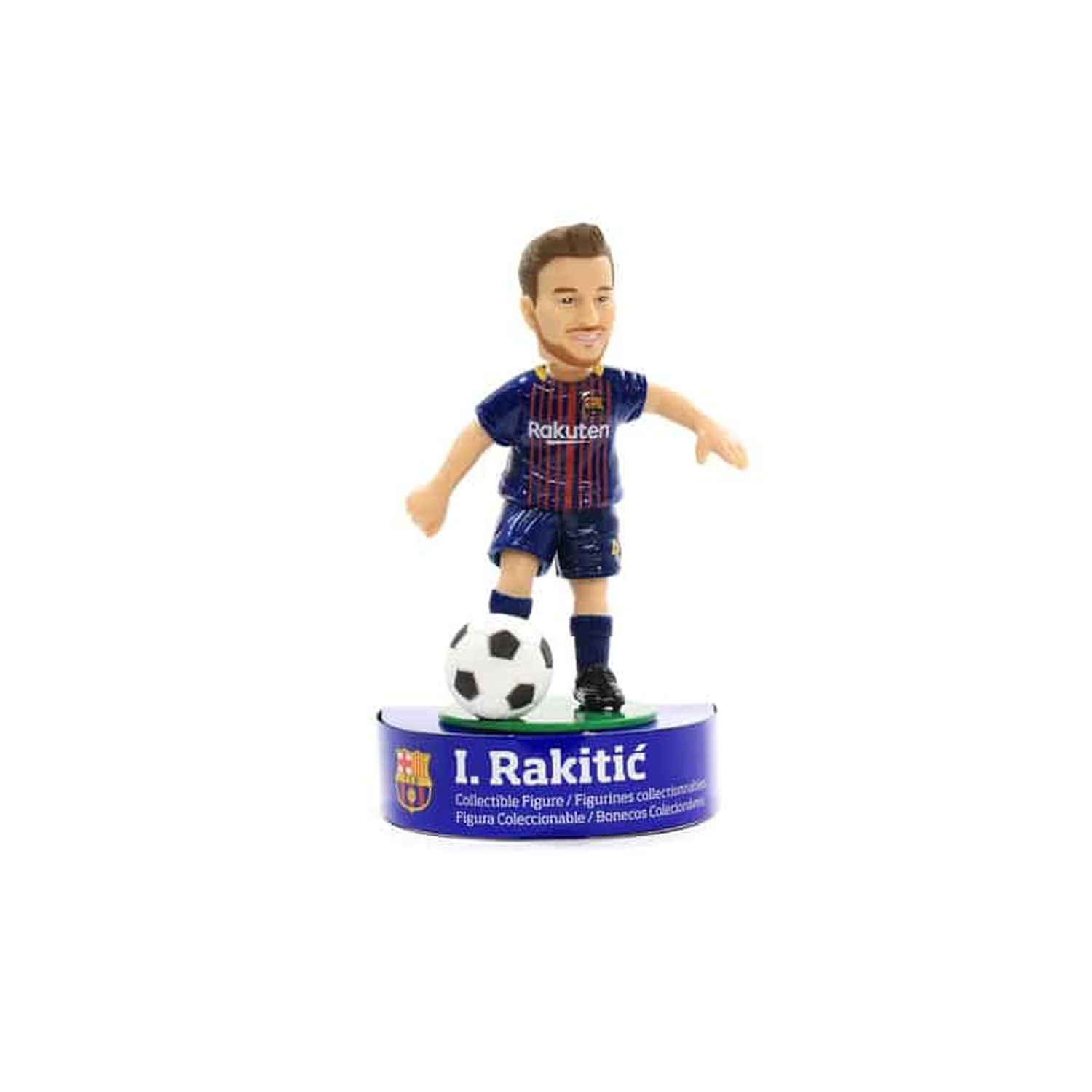 Foto 1 | Figura Coleccionable FCB Rakitic de 11 cm con Soporte y Barra - Venta Internacional