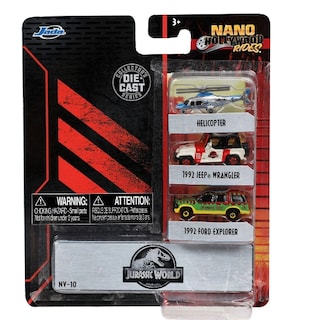 Foto 2 | Diecast Jada 31955 Nano Hollywood Monta En Jurassic World - Venta Internacional