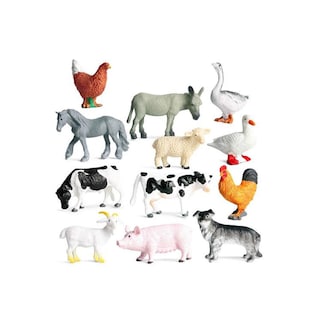 Foto 1 | Juguete Educativo Realistic Farm Wild Animals - Venta Internacional