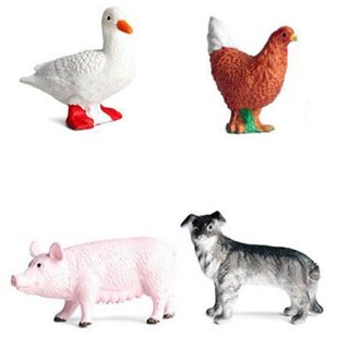 Foto 4 | Juguete Educativo Realistic Farm Wild Animals - Venta Internacional