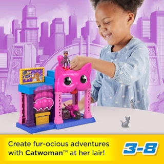 Foto 2 | Playset Fisher-price Imaginext Dc Super Friends Catwoman Durante - Venta Internacional
