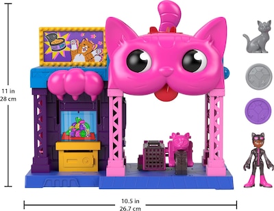 Foto 5 | Playset Fisher-price Imaginext Dc Super Friends Catwoman Durante - Venta Internacional
