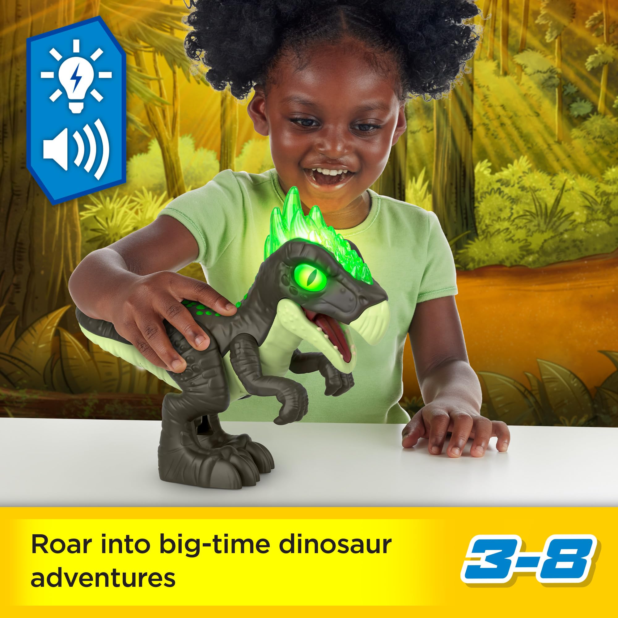 Foto 3 pulgar | Juguete de Dinosaurio Fisher-price Imaginext Jurassic World Dracorex - Venta Internacional