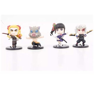 Foto 3 | Set de Figuras Demon Slayer Anime Colección 8 Piezas