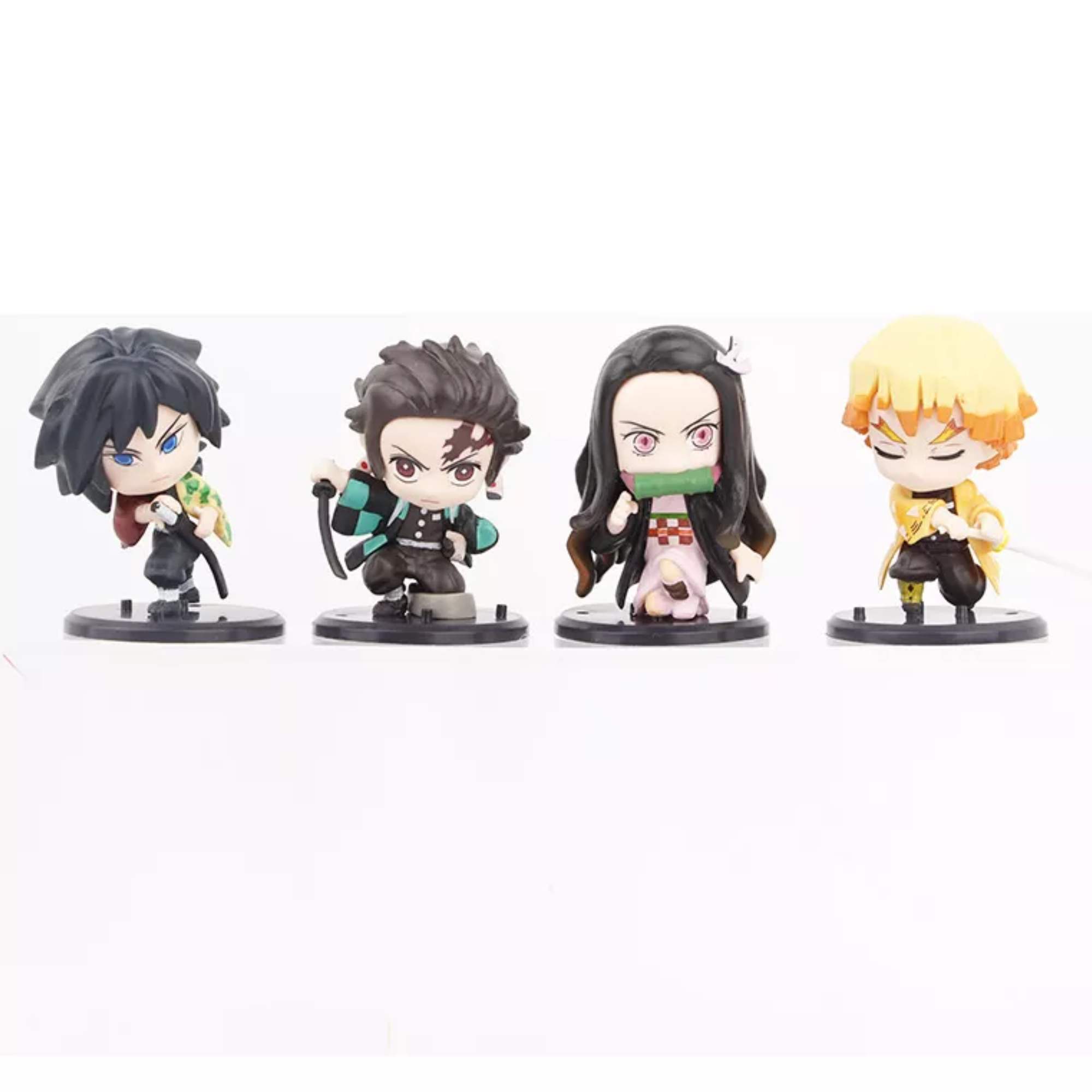Foto 4 | Set de Figuras Demon Slayer Anime Colección 8 Piezas