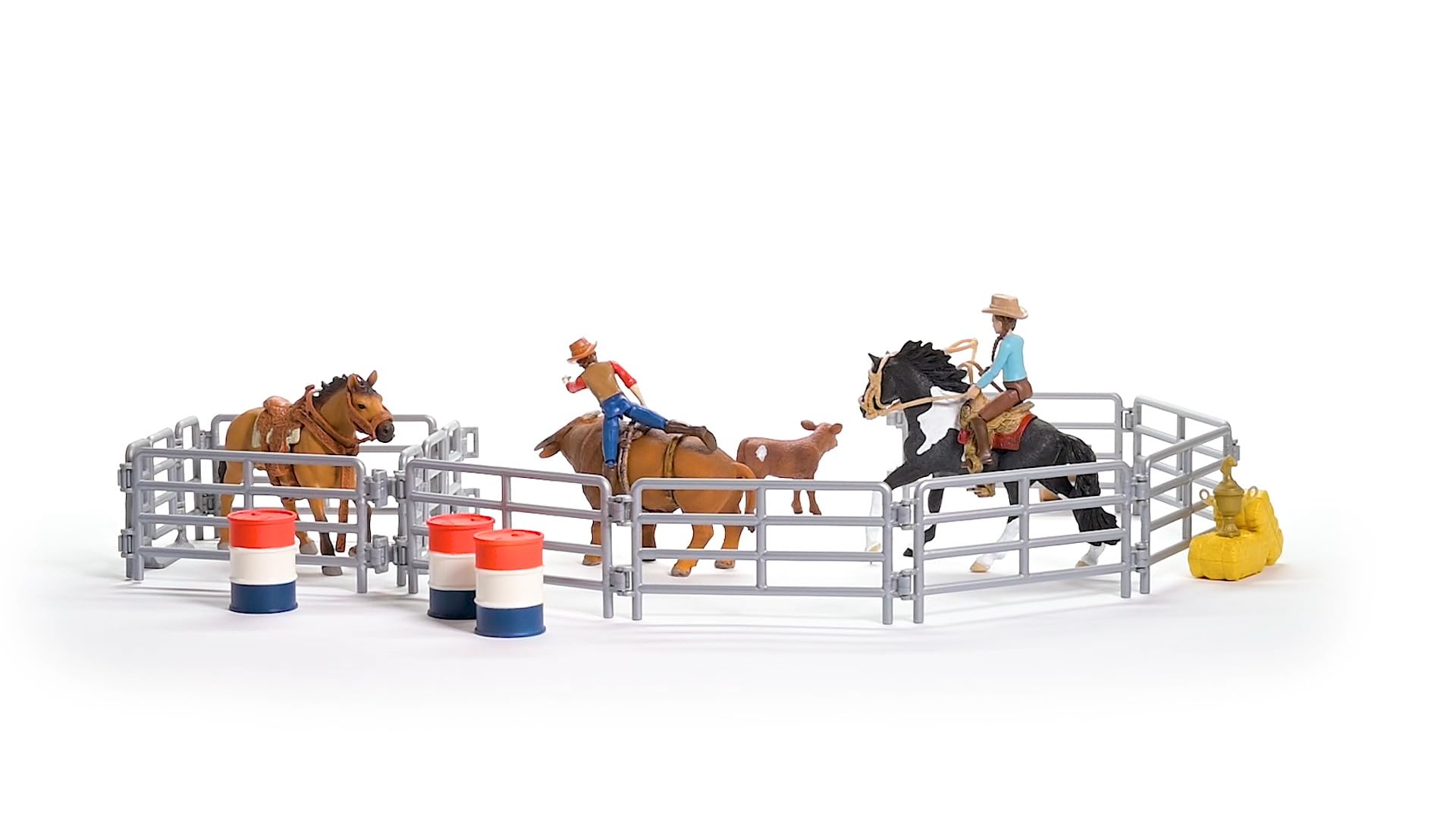 Foto 5 pulgar | Playset Schleich Rodeo Show De 42 Piezas Con Juguetes De Vaquero Y Vaquera - Venta Internacional.