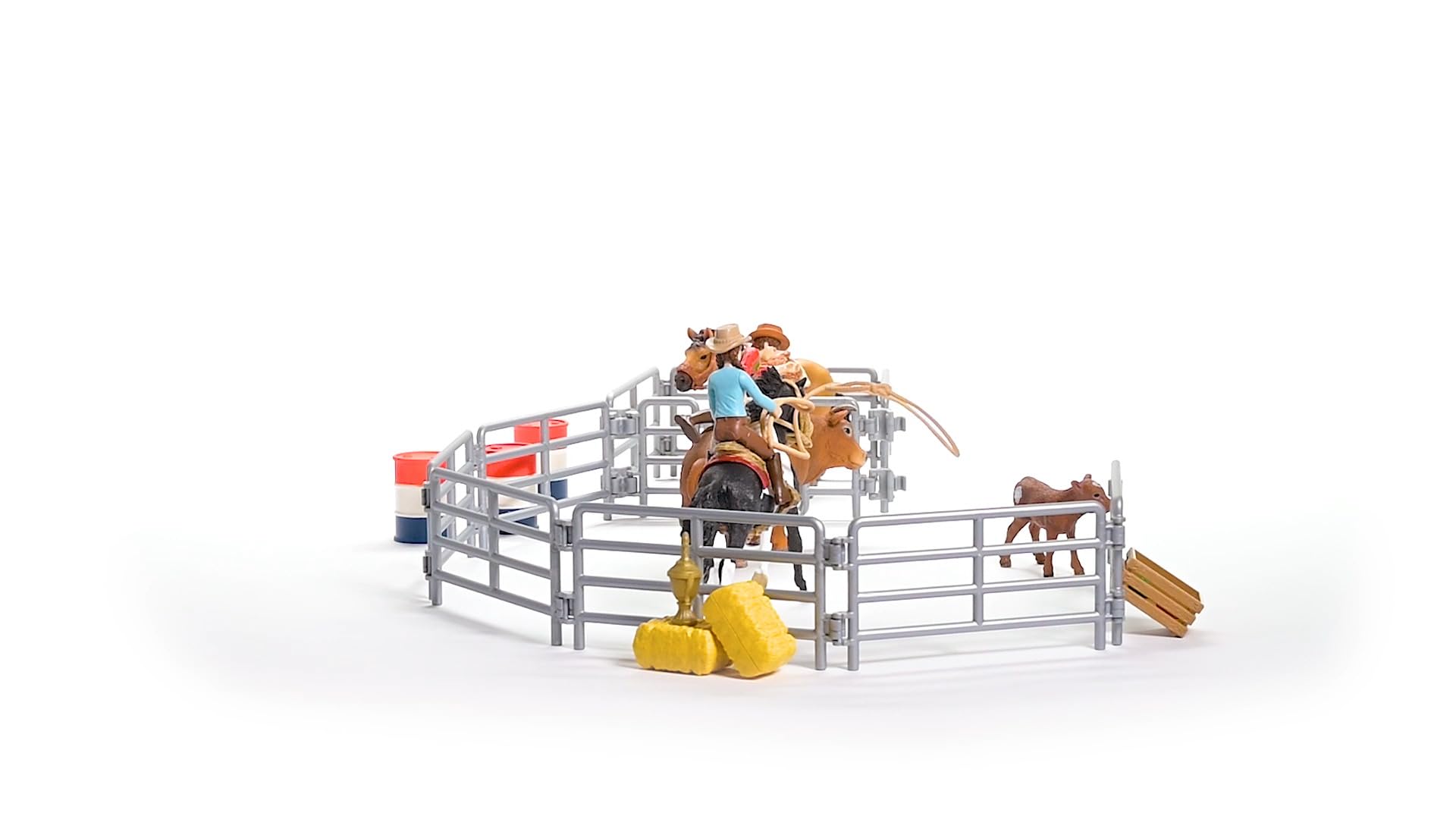 Foto 7 | Playset Schleich Rodeo Show De 42 Piezas Con Juguetes De Vaquero Y Vaquera - Venta Internacional.