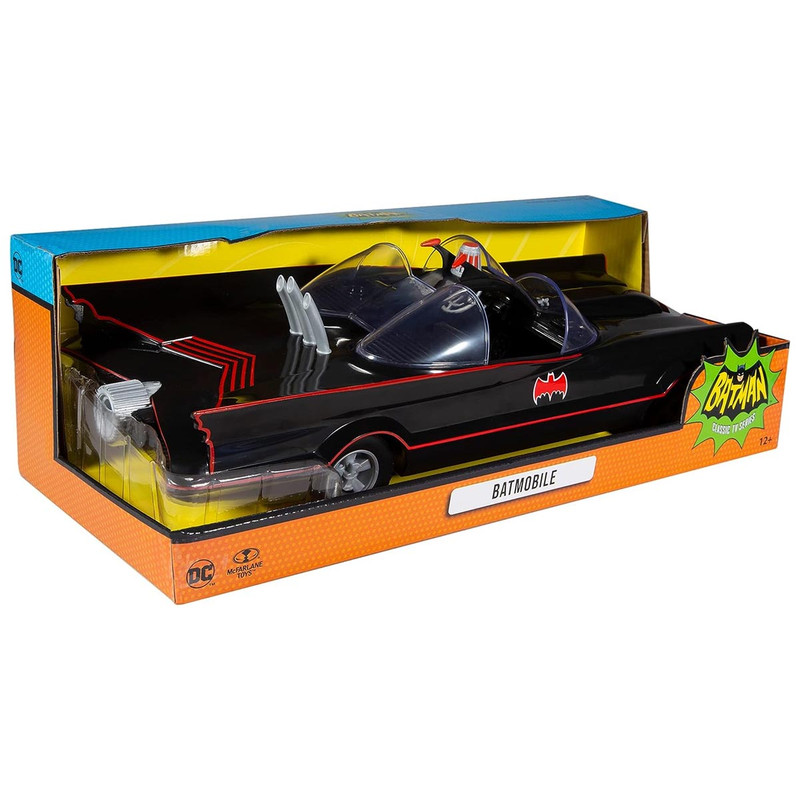 Foto 4 pulgar | Carro Mcfarlane Dc Batimovil Clásico Retro