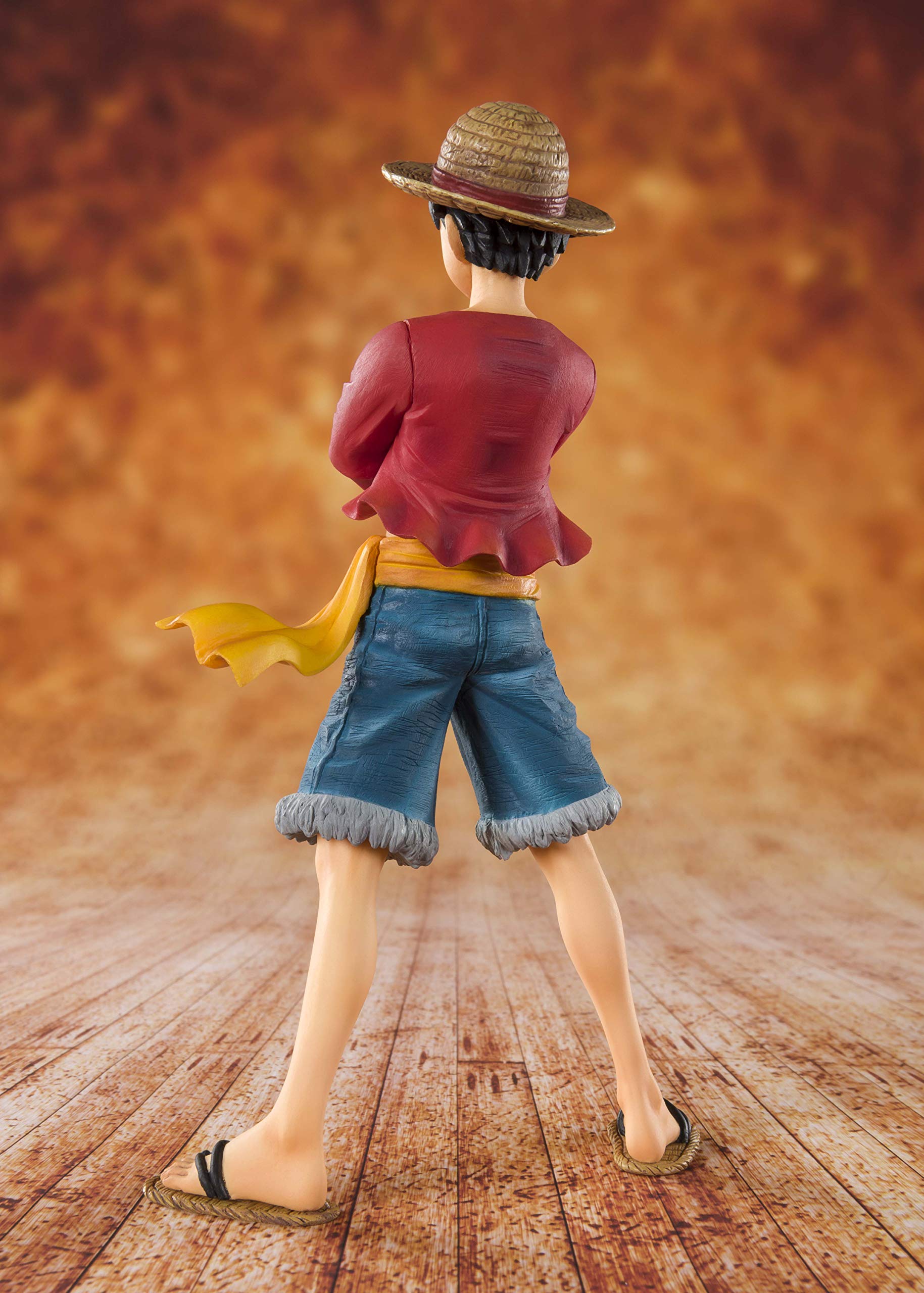 Foto 4 pulgar | Figura De Acción Tamashii Nations Figuartszero Straw Hat Luffy - Venta Internacional.