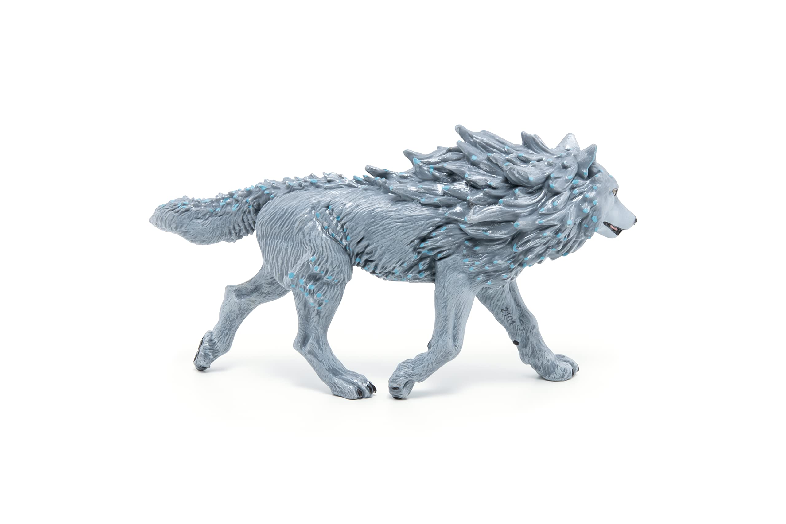 Foto 2 pulgar | Figura Papo Medieval Fantasy Ice Wolf 36033 Coleccionable 3+ - Venta Internacional.