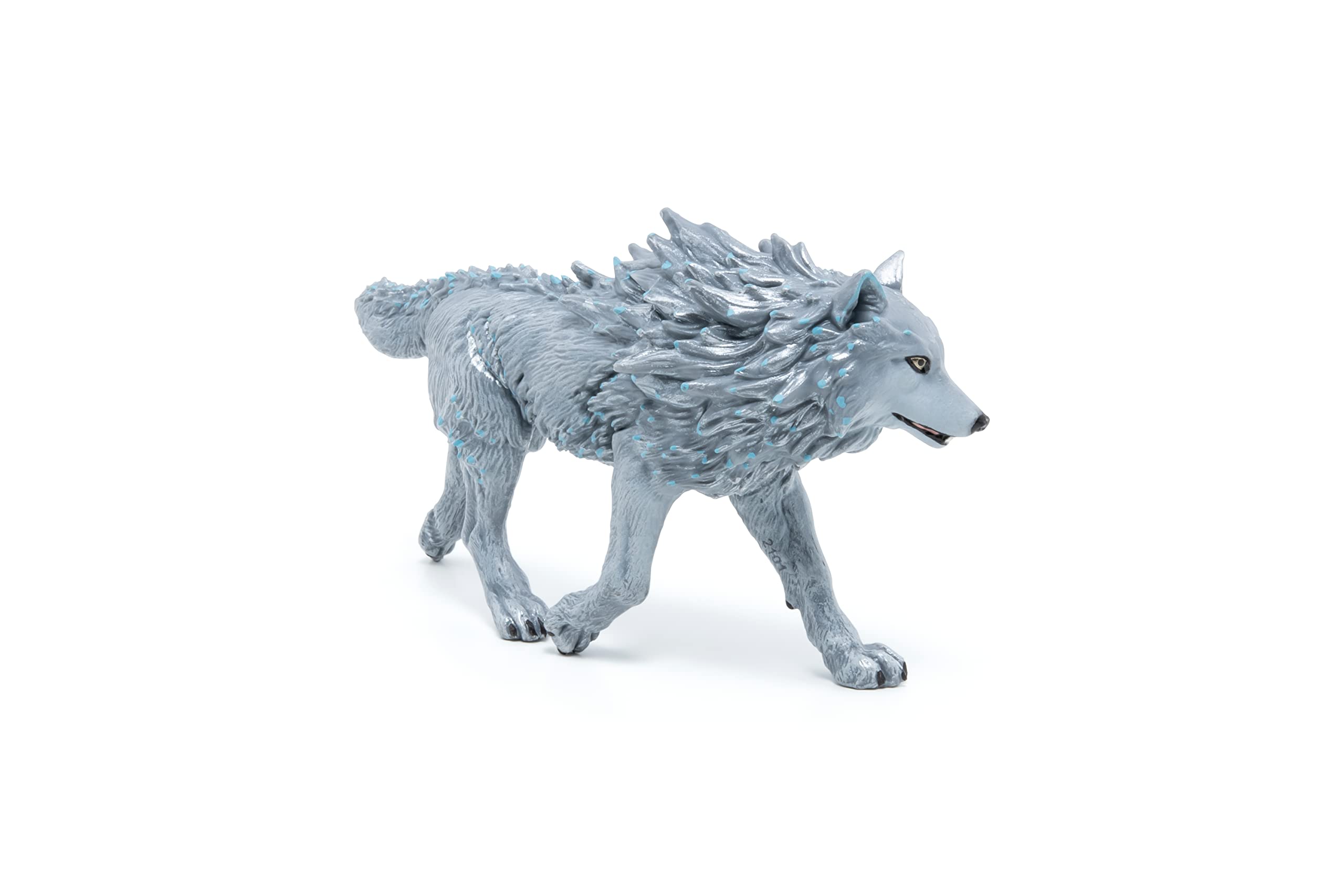 Foto 3 pulgar | Figura Papo Medieval Fantasy Ice Wolf 36033 Coleccionable 3+ - Venta Internacional.