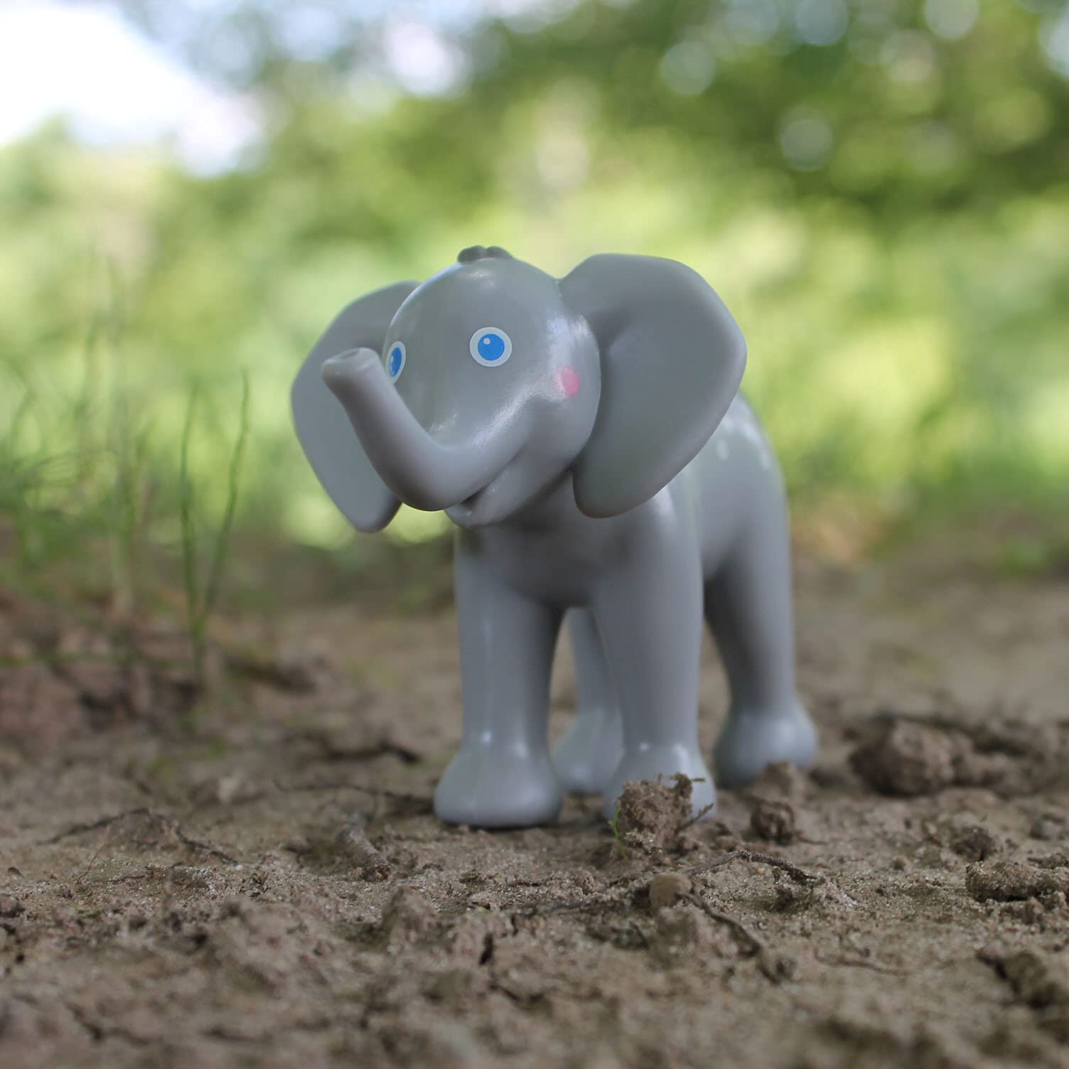 Foto 4 pulgar | Figura De Juguete Haba Little Friends Baby Elephant Zoo Animal - Venta Internacional.