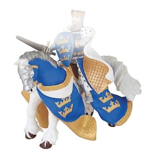 Foto 1 | La Figura Papo Blue King Arthur Horse Estimula La Imaginación - Venta Internacional.