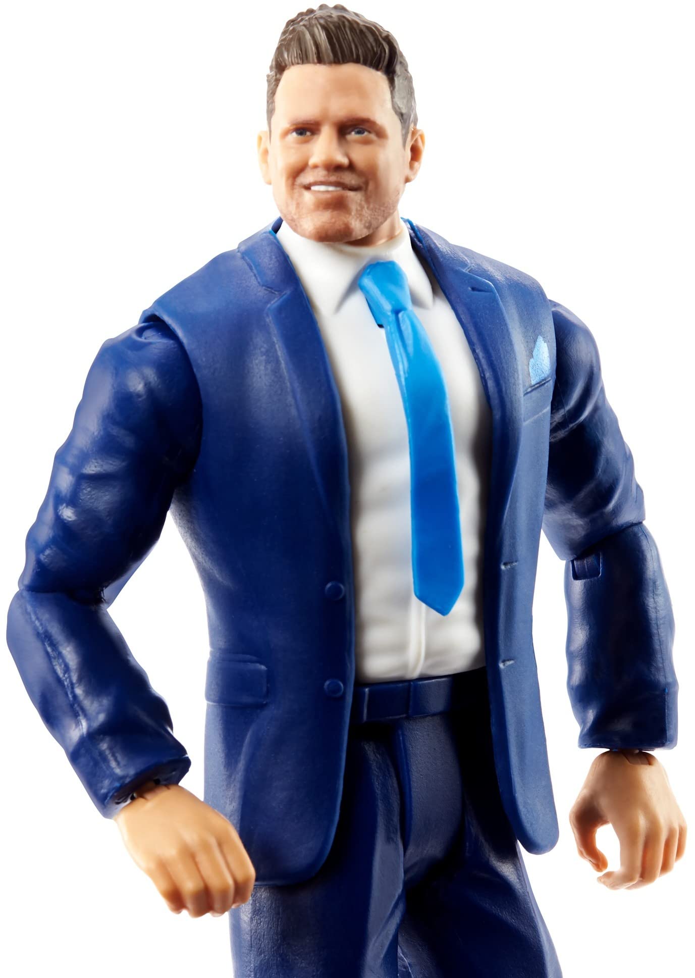 Foto 2 | Figura De Acción Wwe Basic The Miz De 15 Cm, Posable Durante Más De 6 Años - Venta Internacional.