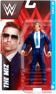 Foto 5 | Figura De Acción Wwe Basic The Miz De 15 Cm, Posable Durante Más De 6 Años - Venta Internacional.