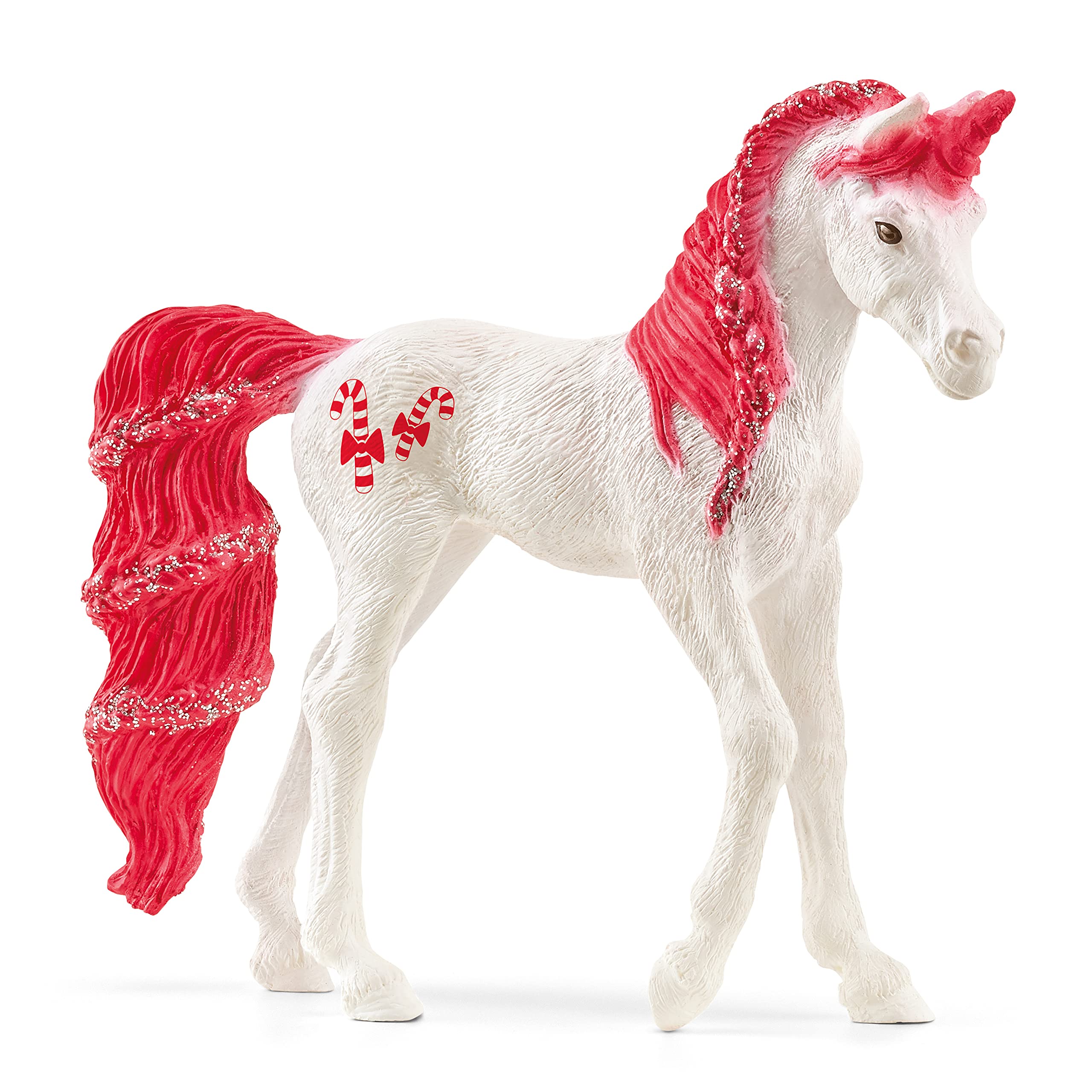 Figura De Juguete Coleccionable Schleich Bayala Candy Cane Unicorn - Venta Internacional.