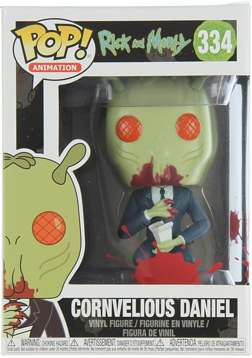 Funko Figura Rick Y Morty - Daniel Cornvelious.- 334