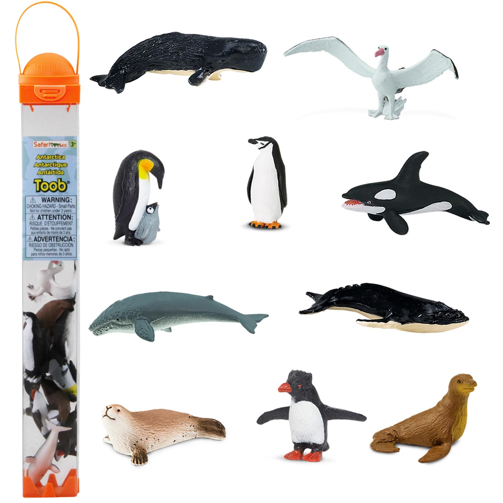 Set De Figuritas De Juguete Safari Ltd. Antarctica Toob Penguins De 3 Años O Más - Venta Internacional.