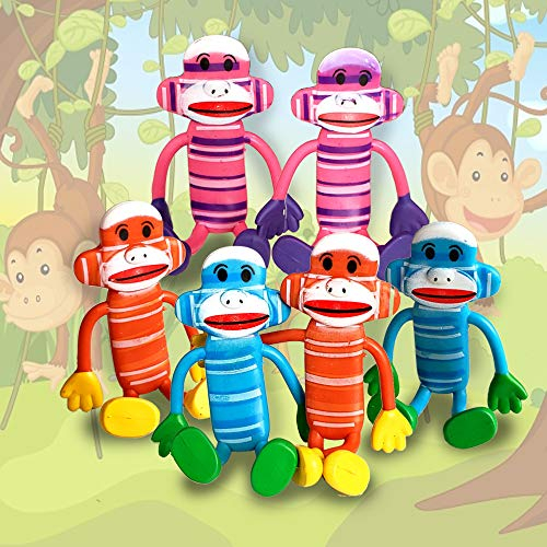 Foto 5 pulgar | Calcetines Plegables Toy Artcreativity Con Forma De Mono, 10 Cm, Juego De 12 - Venta Internacional.