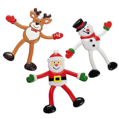 Doblables Con Personajes Navideños, Paquete De 12 - Venta Internacional.