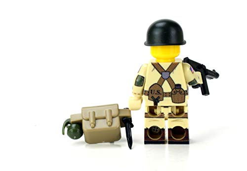 Foto 5 pulgar | Minifigura Battle Brick, Paracaidista Aerotransportado Del Ejército De Los Estados Unidos Durante La - Venta Interna