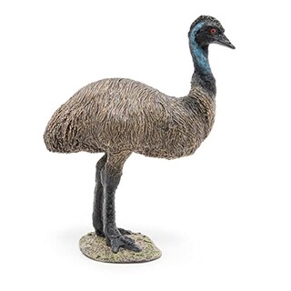 Foto 2 | Figura Papo Wild Animal Kingdom Emu Pintada A Mano Durante Más De 3 Años - Venta Internacional.