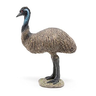 Foto 3 | Figura Papo Wild Animal Kingdom Emu Pintada A Mano Durante Más De 3 Años - Venta Internacional.