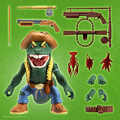 Foto 4 | Figura De Acción Super7 Teenage Mutant Ninja Turtles Leatherhea - Venta Internacional.