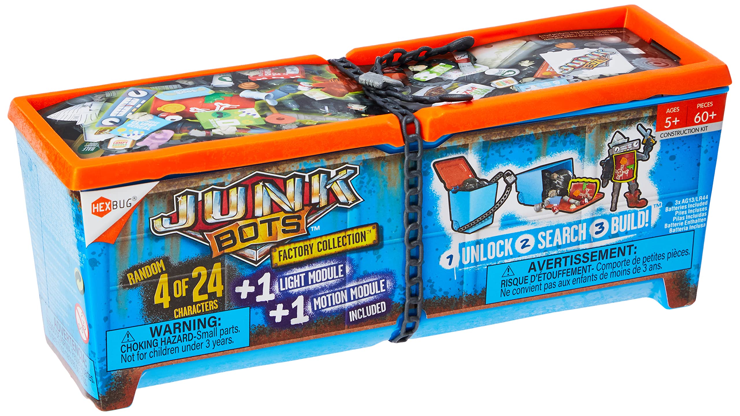 Foto 2 pulgar | Contenedor Industrial Toy Hexbug Junkbots Factory Collection - Venta Internacional.