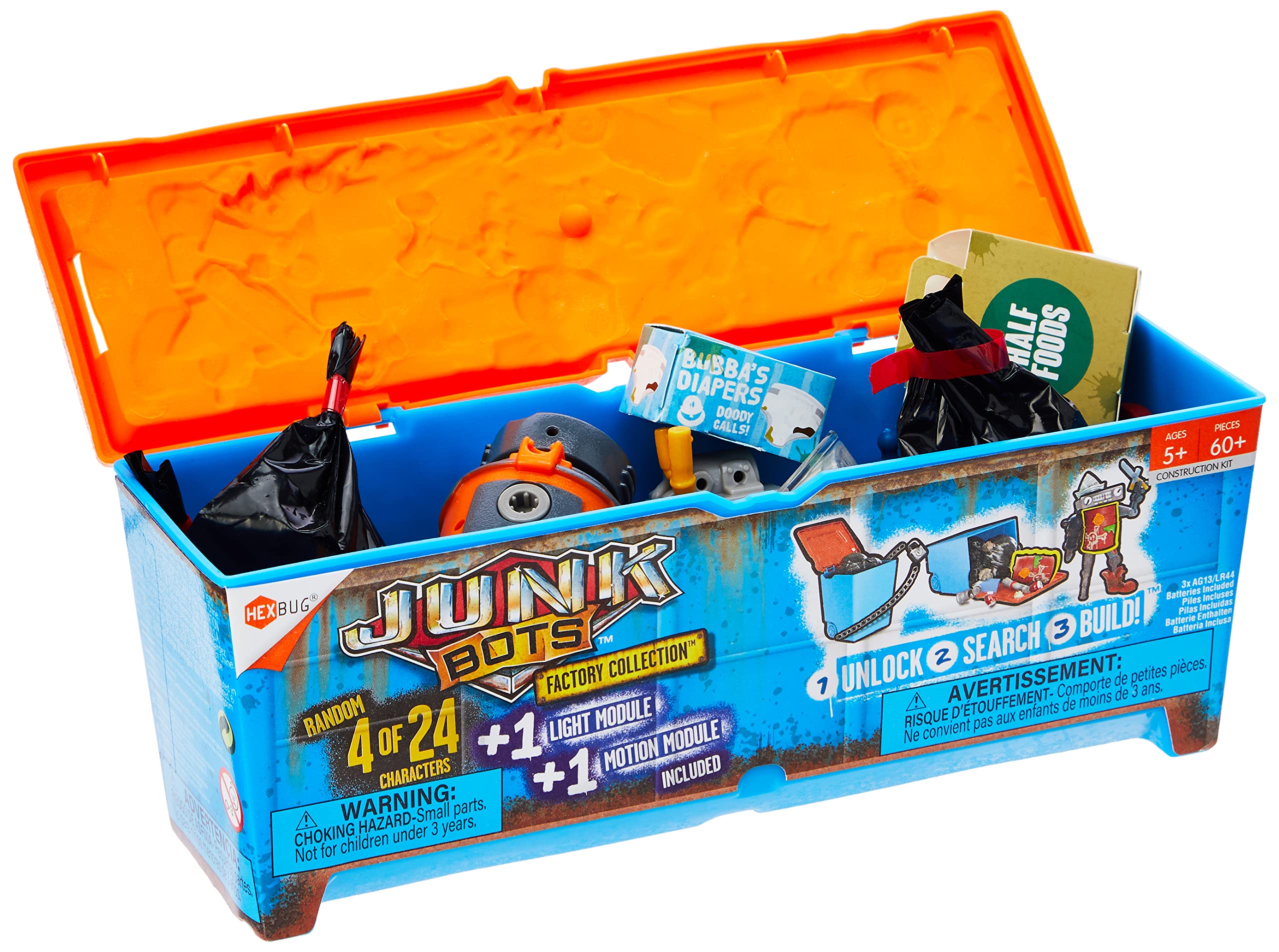 Foto 4 pulgar | Contenedor Industrial Toy Hexbug Junkbots Factory Collection - Venta Internacional.