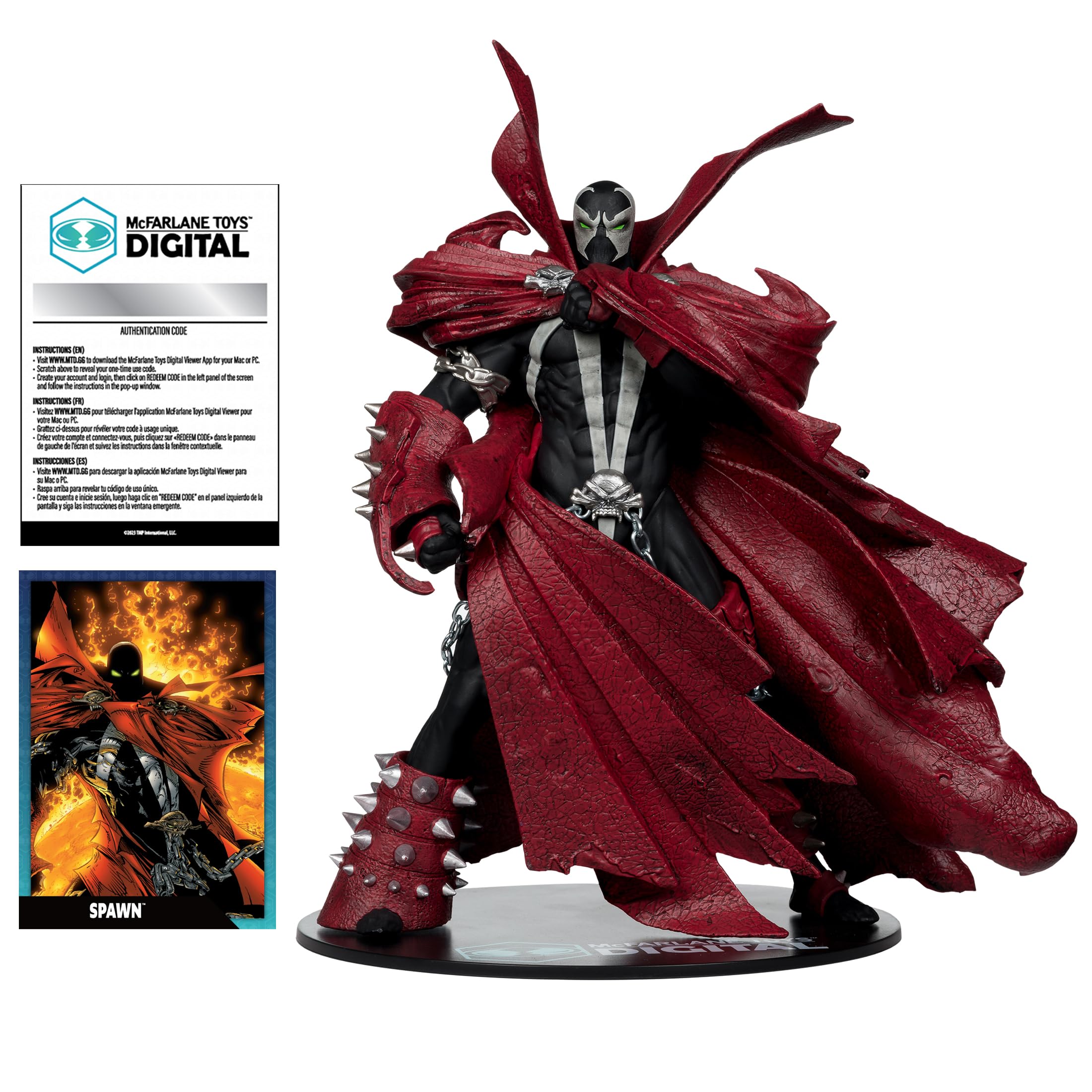 Foto 3 pulgar | Figura De Acción Mcfarlane Toys 30th Anniversary Spawn A Escala 1:7 - Venta Internacional.