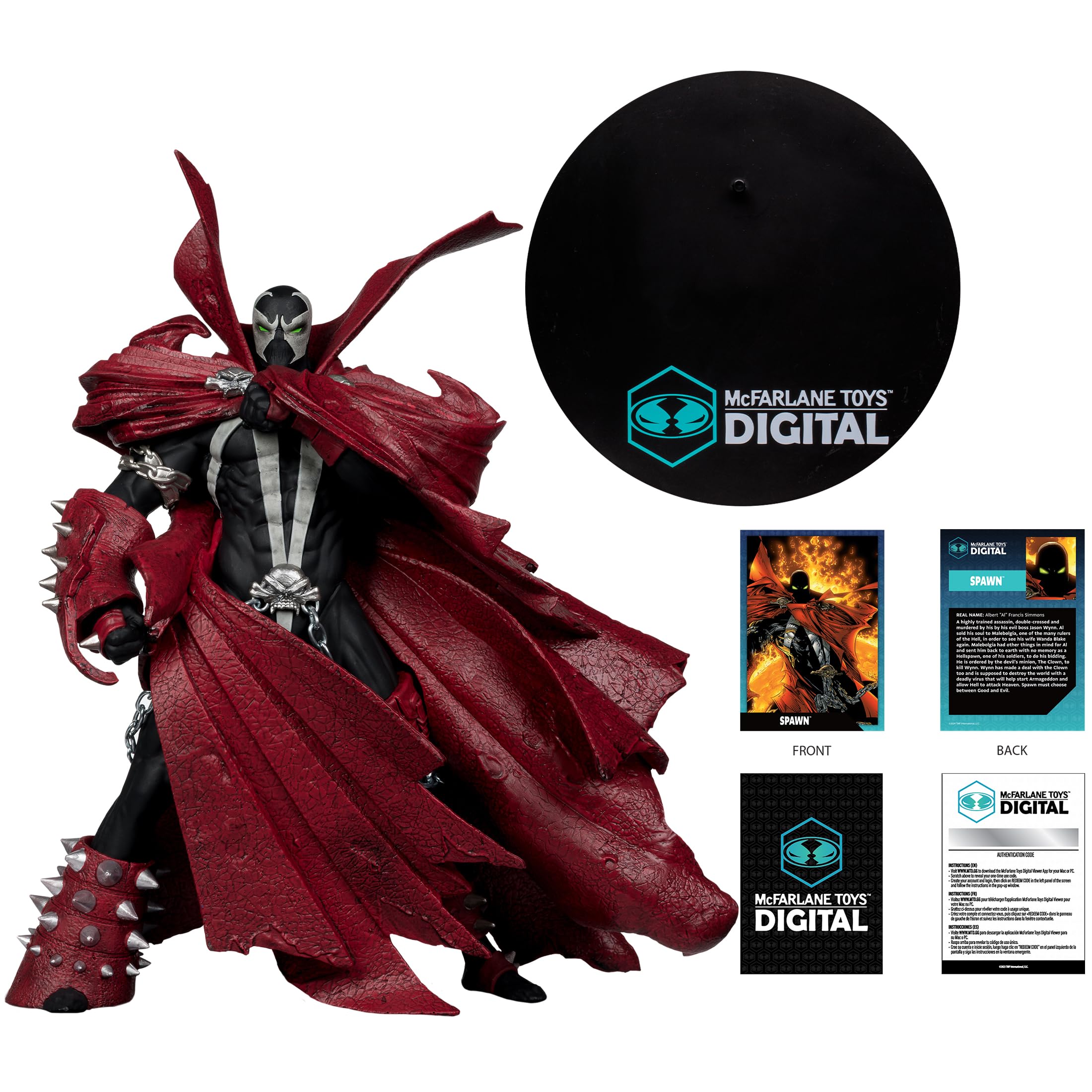 Foto 4 pulgar | Figura De Acción Mcfarlane Toys 30th Anniversary Spawn A Escala 1:7 - Venta Internacional.