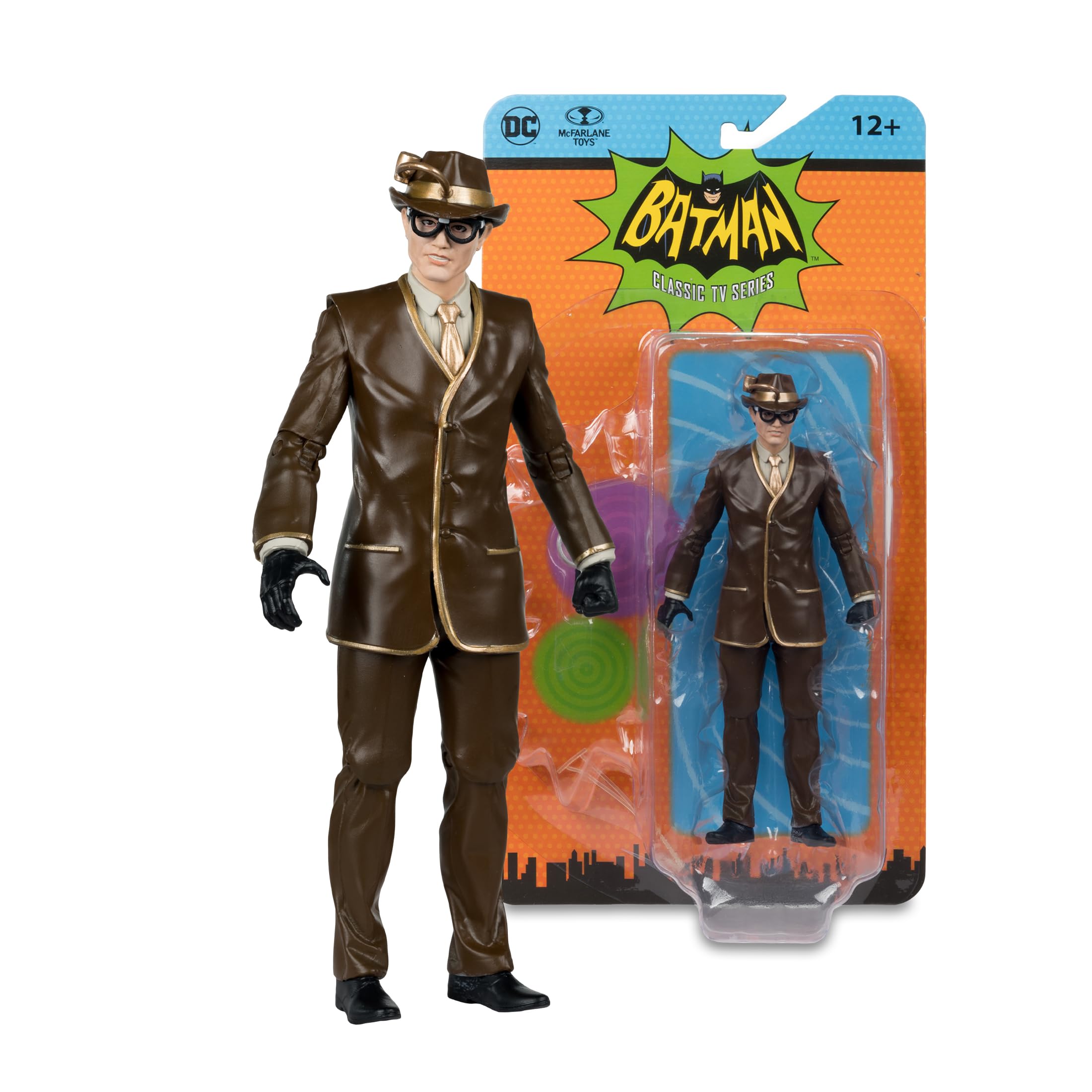 Foto 8 pulgar | Figura De Acción Mcfarlane Toys Dc Retro Batman '66-6 Bookworm - Venta Internacional.