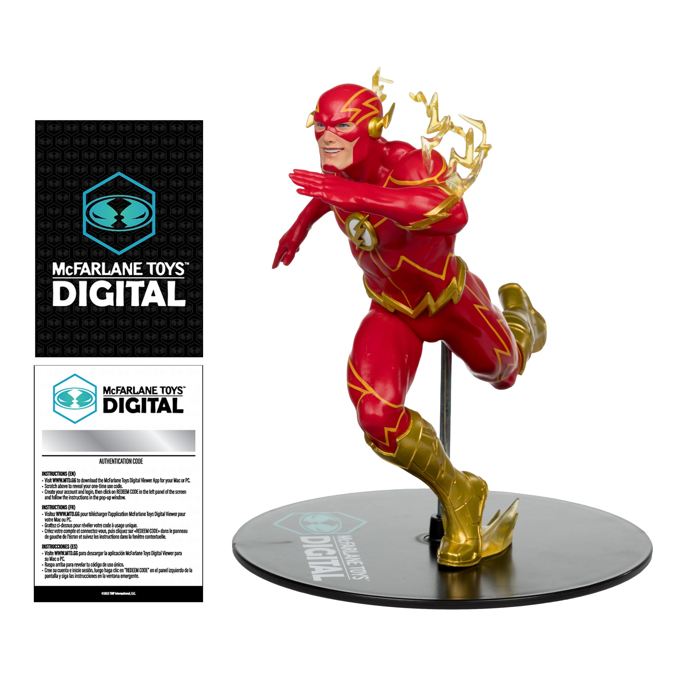 Foto 2 pulgar | Statue Mcfarlane Toys Dc Direct The Flash De Jim Lee 1:6 - Venta Internacional.