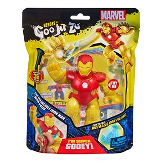 Foto 4 | Figura De Acción Heroes Of Goo Jit Zu Marvel Iron Man, 11,5 Cm - Venta Internacional.