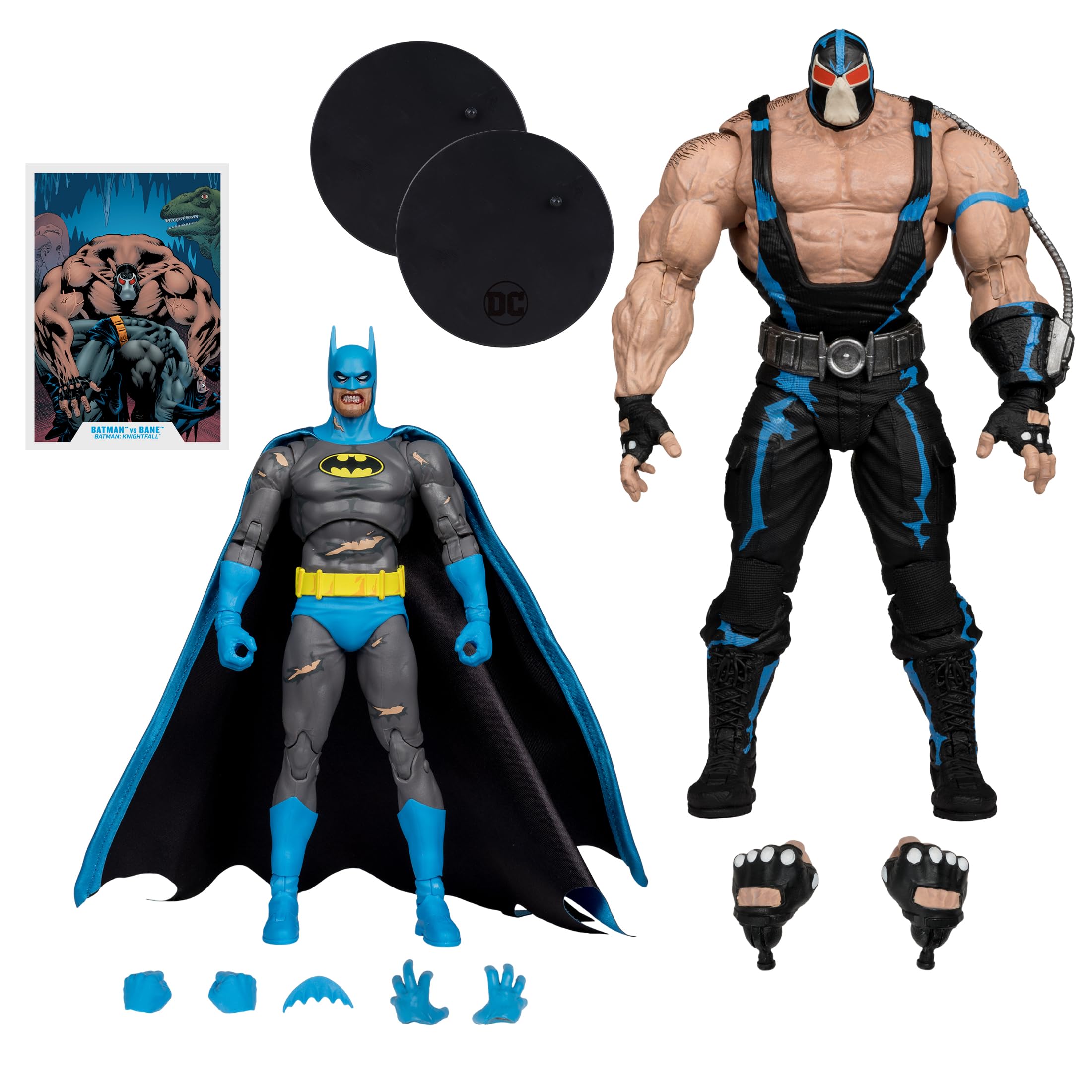 Foto 5 pulgar | Figura De Acción Mcfarlane Toys Dc Multiverse Batman Vs Bane - Venta Internacional.